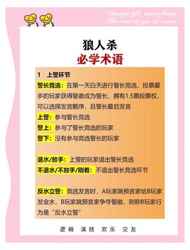 狼人杀可以说什么话[图1]