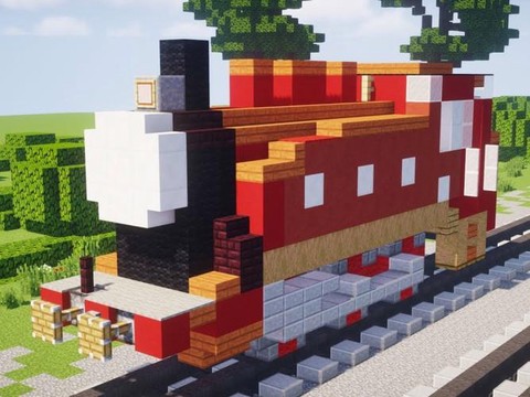 我的世界小火车怎么做[图1]