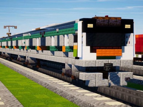 我的世界小火车怎么做[图2]