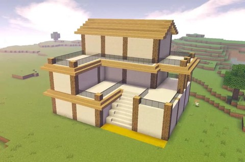 我的世界城堡怎么造