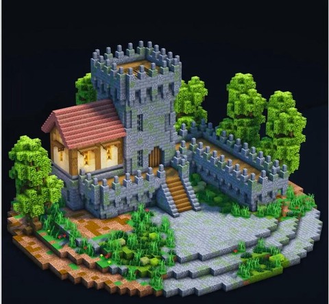 我的世界城堡怎么造[图1]