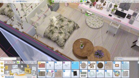 模拟人生4怎么装地板[图2]